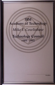 IBM Academy Technology Council 1989–1993