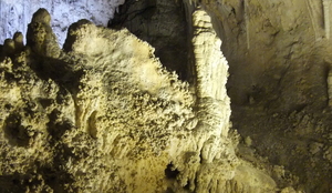 Carlsbad Caverns column