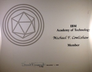 IBM Academy Founder Member